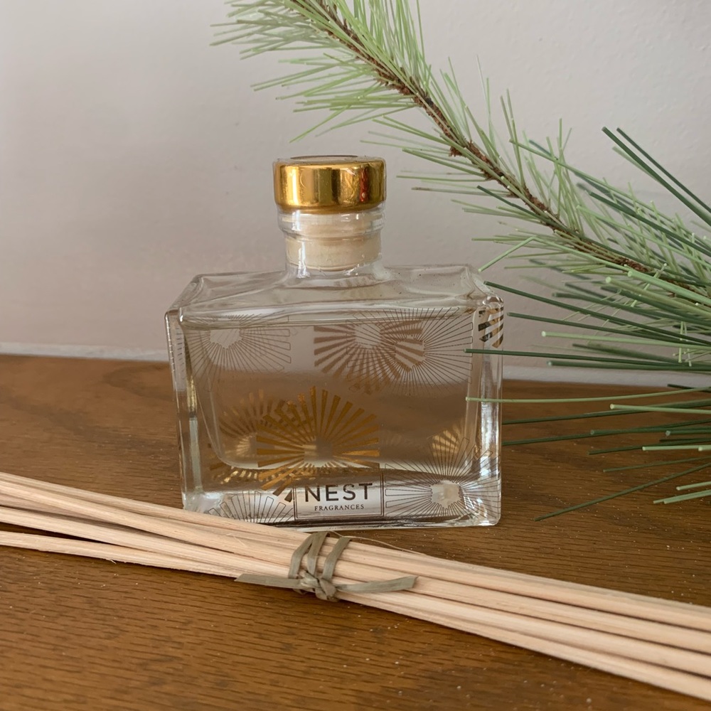 Nest Fragrances Birchwood Pine Diffuser 1.3 fl oz & Reeds Sealed No Box